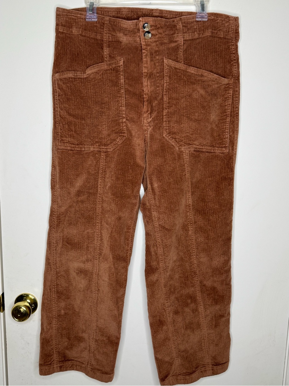 Kavu Women's Brown Corduroy Pants Size 12